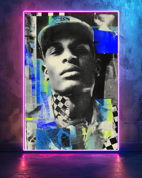 Hypebeast Decor, 90s Hip Hop Collage, African American Art, Framed Unframed or Digital