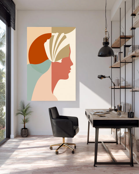 Greek Mythology Art, Aphrodite Shell Print, Vintage Wall Decor, Framed Unframed or Digital
