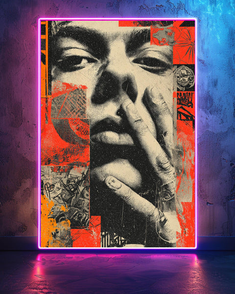 Hypebeast Decor Wall Art, Urban Graffiti Hip Hop Print, Framed Unframed or Digital