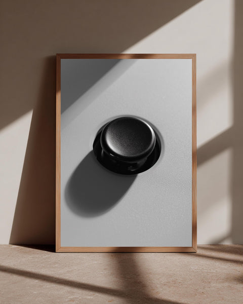 Gaming Wall Art, Minimalist Arcade Button Print, Gamer Gift, Framed Unframed or Digital