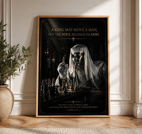 Christian Wall Art, King Baldwin IV Crusader Print, Framed Unframed or Digital